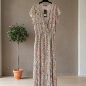 Robe longue fleurie
