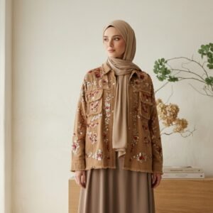 Veste avec paillette
