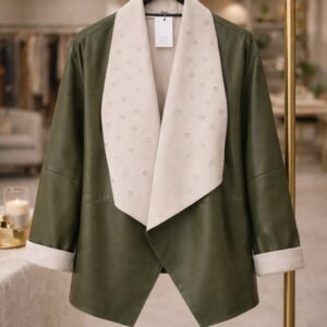 Trench-coat court pour femme moderne